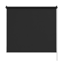 Rullegardin sort 140 x 175 cm mørklægning